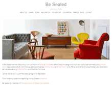 Tablet Screenshot of beseated.co.uk